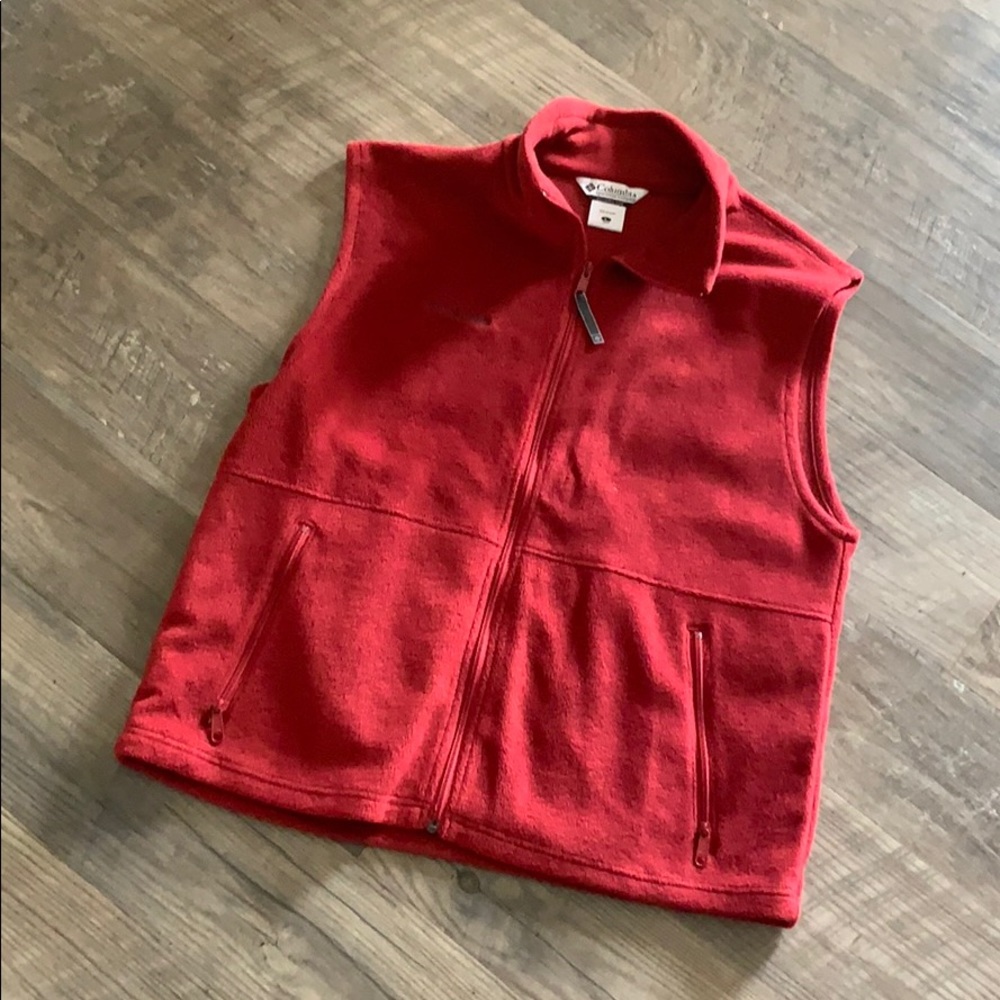 Columbia Fleece Full Zip Vest